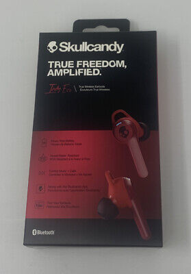 Skullcandy Indy Evo Deep Red True Wireless Bluetooth Headphones