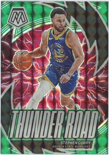 【超レア】STEPHEN CURRY MOSAIC PANINI 2022-23 Stephen Curry Panini Mosaic Reactive Blue Prizm #92