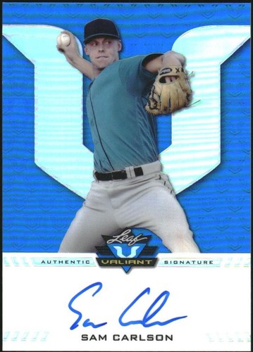 2017 Leaf Valiant Draft - Sam Carlson #BA-SC1
