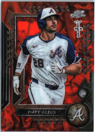 2024 Topps Cosmic Chrome x Cactus Jack - Matt Olson #8