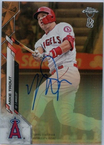 2020 Topps Chrome Ben Baller Edition - Mike Trout #BBA-MT