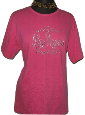 Pink graphic sales tee womens