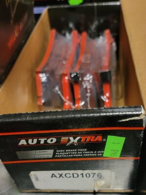 Disc Brake Pad Set-Pads Auto Extra AXCD1076 Front Brake Pads