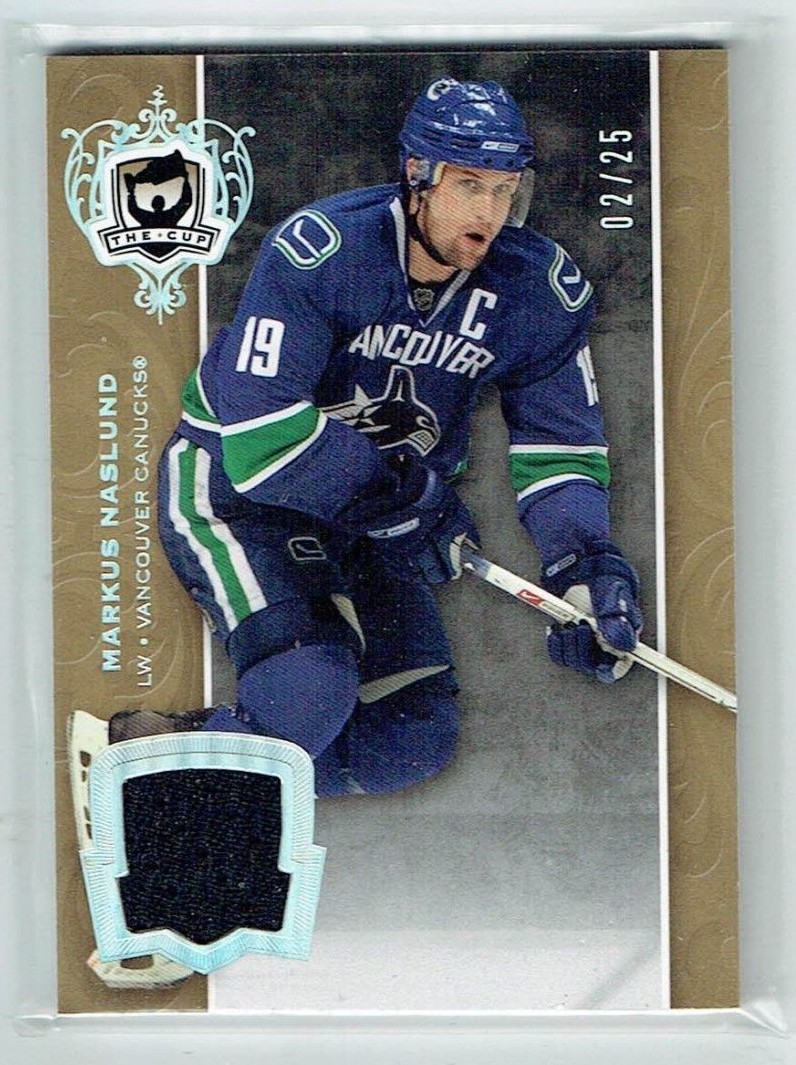 その他 Upper Deck Markus Naslund 1 of 1 07-08 UD Upper Deck The Cup Markus Naslund /25 Jersey | eBay
