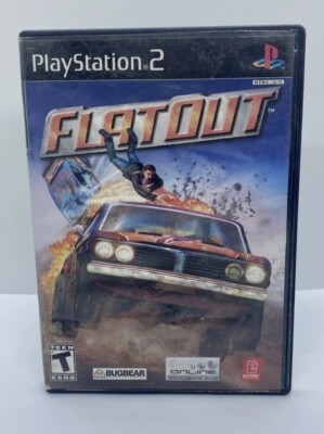 FlatOut PS2 PlayStation 2 2005 Complete Tested CIB