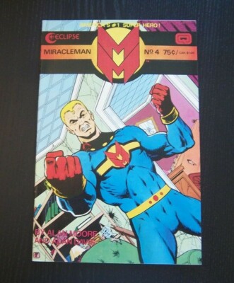 Miracleman #4 - Cat Games! - Eclipse Comics  Great Unread Condition 1985