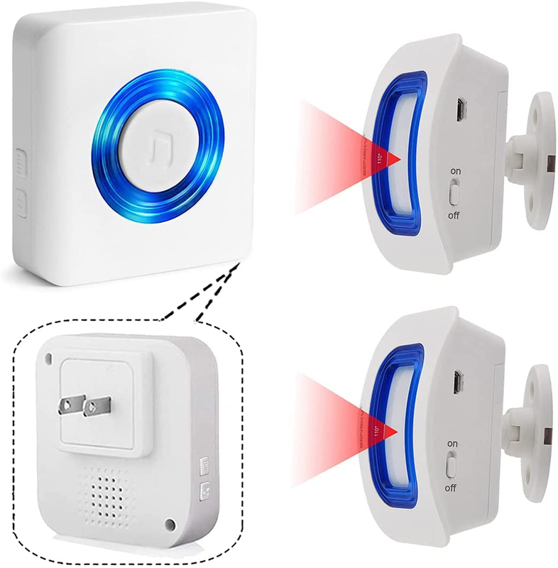Multi Purpose Wireless Motion Sensor Security Alarm System for Elderly and Kids