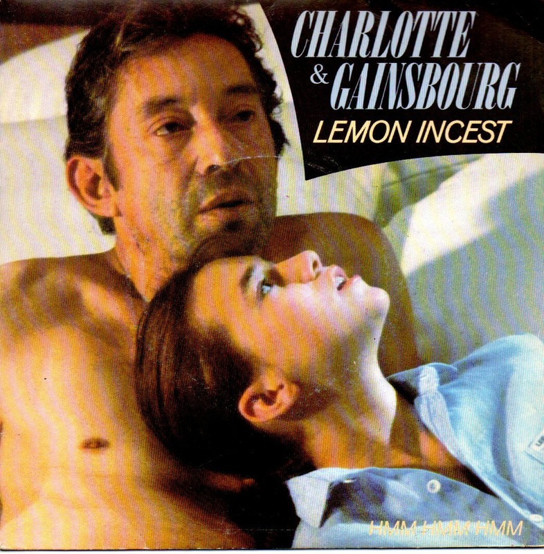 45 Tours Vinyle Charlotte & Serge Gainsbourg Lemon Incest