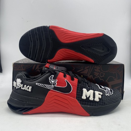 

Мужские кроссовки Nike Metcon 8 x Matt Fraser Black Red Athletic Training DO9387-001, Красный, Nike Metcon