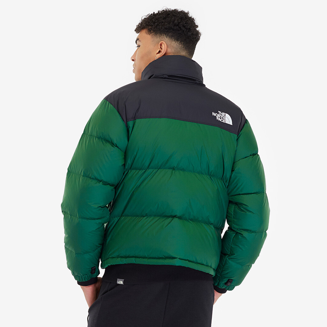 the north face retro nuptse green