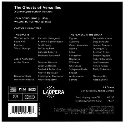 LA OPERA / JAMES CONLON JOHN CORIGLIANO & WILLIAM M. HOFFMAN: THE GHOSTS OF VERS