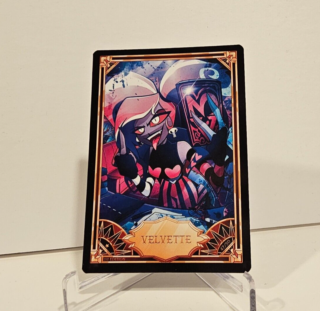 Hazbin Hotel Trading Card - VELVETTE 47/50 - Season 1 1st Hazbin Hotel Trading Card - VELVETTE 47/50 - Season 1 1st