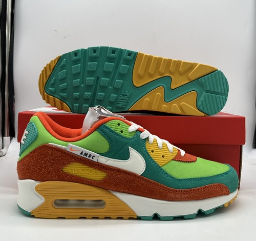 

Мужские кроссовки Nike Air Max 90 SE Running Club Roma Green DC9336-300, Multicolor, Nike Air Max 90