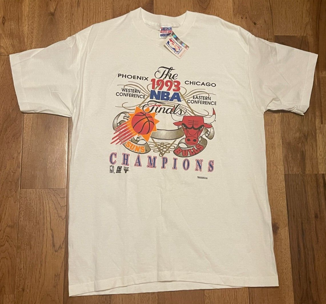 Vintage 90`s 1993 NBA Finals Chicago Bulls NBA 1993 World