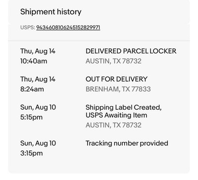 Foto dell'oggetto di un acquirente verificato