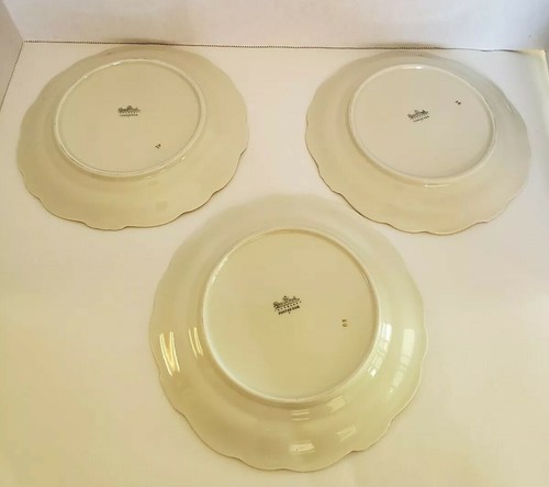 Rosenthal China Moss Rose Pompadour Set of 6 Salad Plates Germany