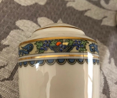 LENOX - AUTUMN - China Salt and Pepper Shakers - Gold Stamp