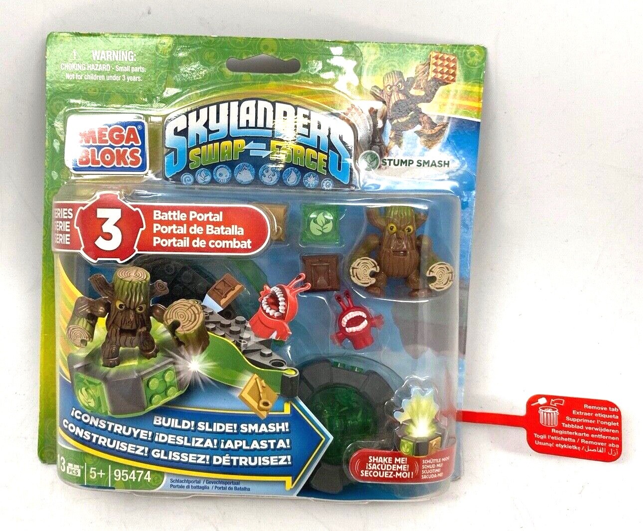Mega Bloks Skylanders Swap Force 95474 Stump Smash's Battle