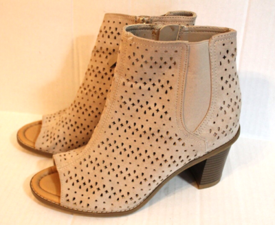 Dr scholl's 2025 peep toe booties