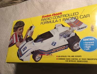 Radio Shack Formula One Remote Control Car With Box 