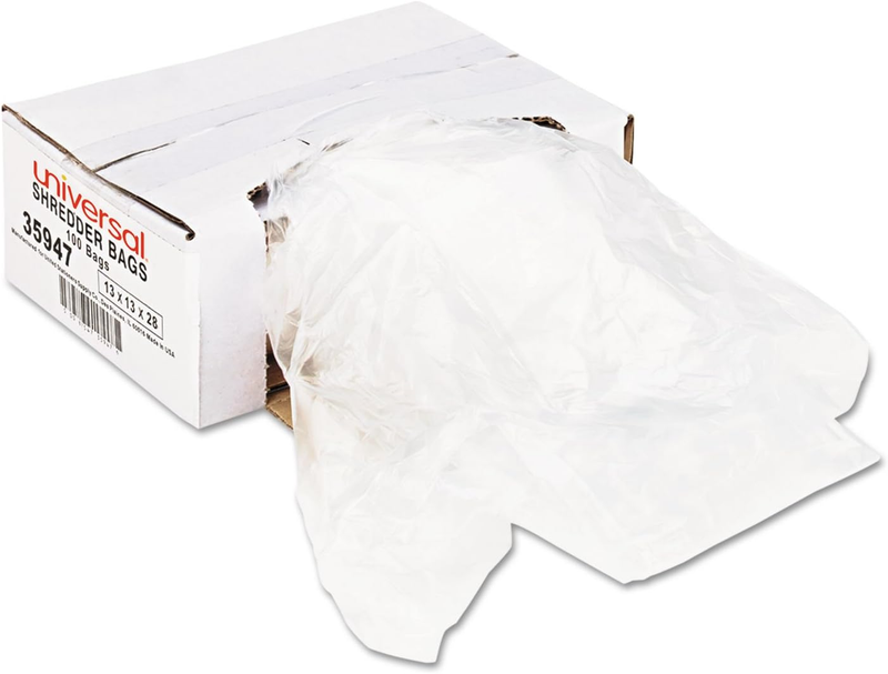 Universal High-Density Shredder Bags, 16 Gal Capacity, 100/Box 35947