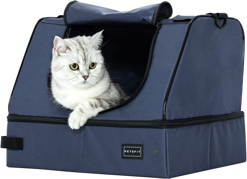 For Cats And Kitties - Leak-proof Lightweight Foldable Blue