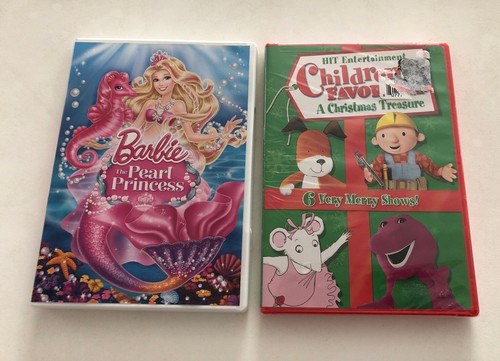 Barbie: The Pearl Princess & A Christmas Treasure Barney Bob
