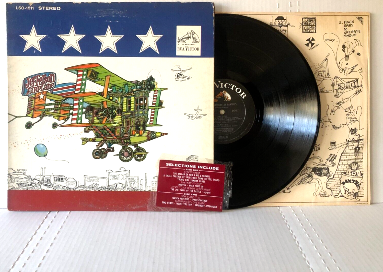 欧LP Jefferson Airplane After Bathing At Baxters MOVLP1317 Music On Vinyl, RCA  未開封 /00400 Jefferson Airplane – After Bathing At Baxter's – Vinyl
