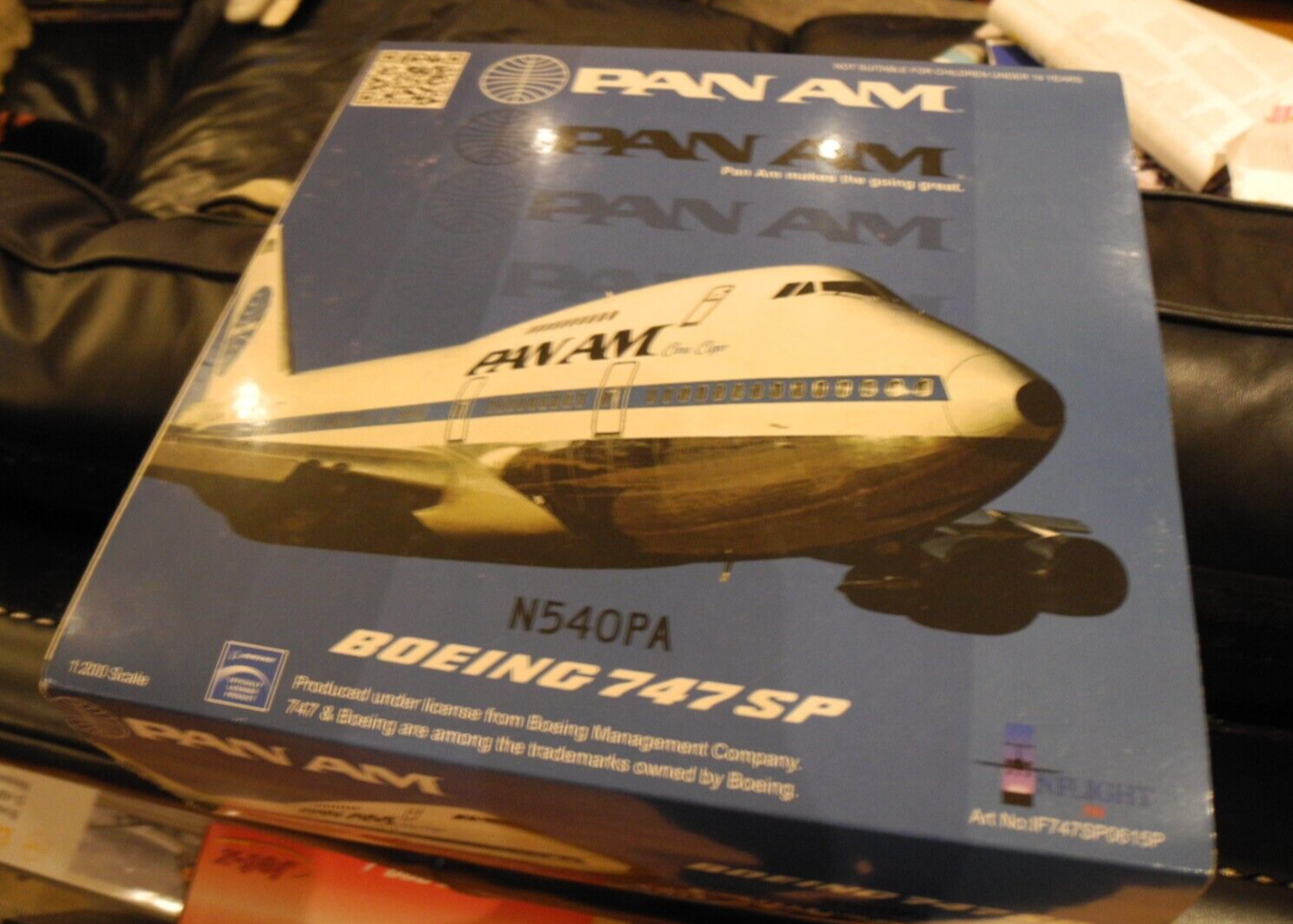 PAN AM Boeing747SP 1/500