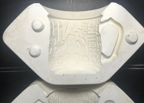 DUNCAN  MOLDS CERAMIC BISQUE SLIP MOLD #557 KOFFEE MUG *15