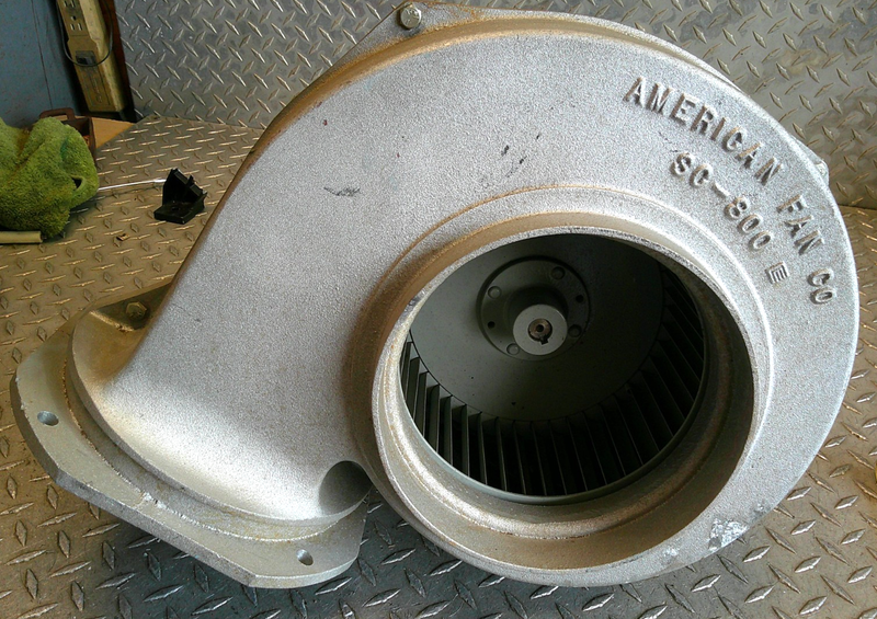 *NEW* AMERICAN FAN CO. SC-800 MODEL 124200, W/ WEG MOTOR 7518OS1BD56OFL