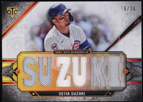2024 Topps Triple Threads - Seiya Suzuki #TTR-SS