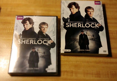Sherlock-Season 3-2014-2-Disc DVD-New Factory Sealed