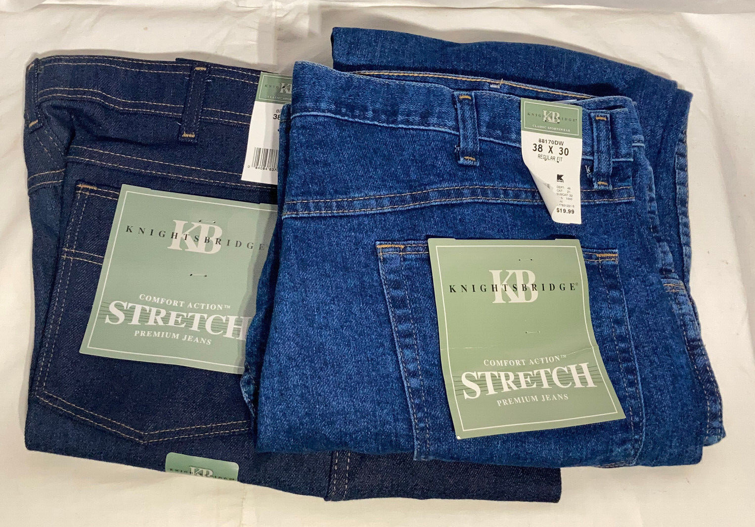 Vntg Knightsbridge 80% Cotton Stretch Denim Jeans Pants Vntg Knightsbridge 80% Cotton Stretch Denim Jeans Pants