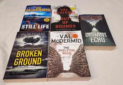 Lot of 5 trade pbs COLD CASE DETECTIVE books by Val McDermid SERIES: KAREN PIRIE