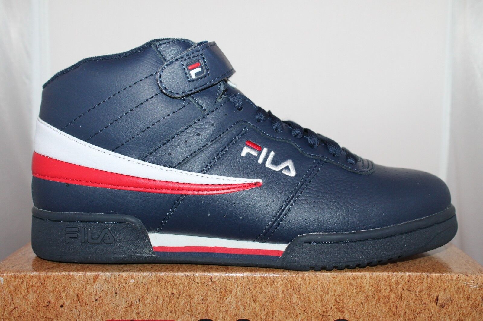 Mens Fila  F13  F 13  Classic Mid High Top Basketball  Shoes 