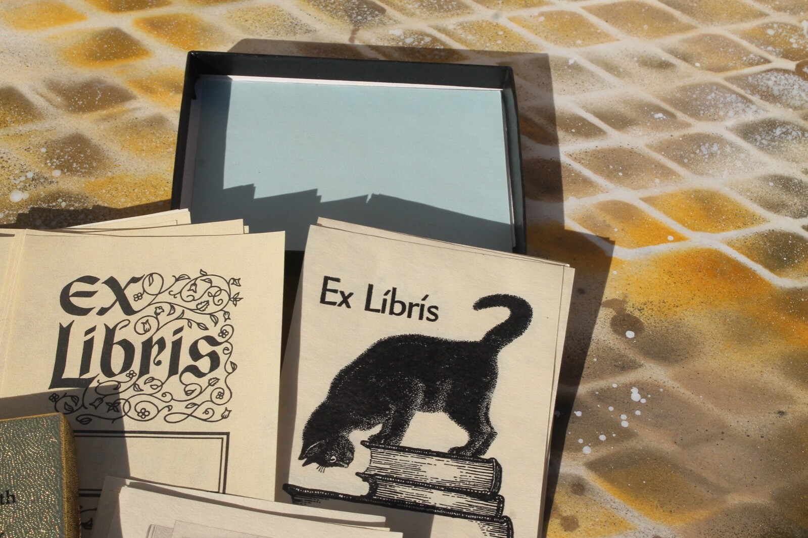 Assorted Antioch Book Plates, Decorative Labels, Set of 45 New