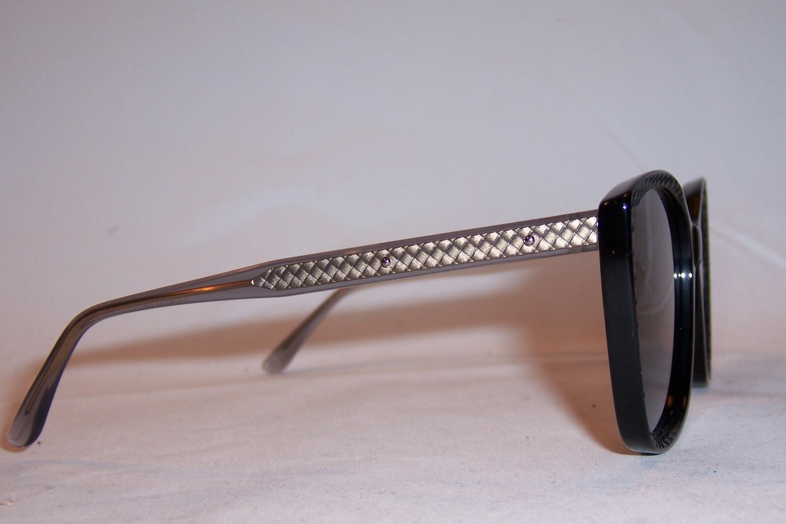 Pre-owned Bottega Veneta Sunglasses Bv 0218sk 001 Black/gray Authentic 0218