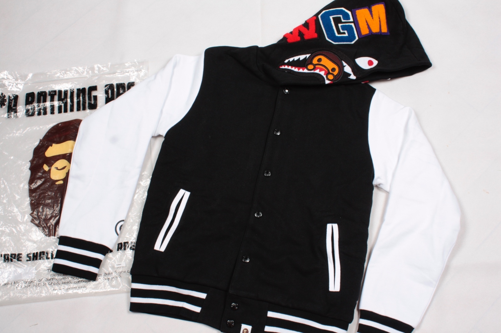 baby milo varsity jacket