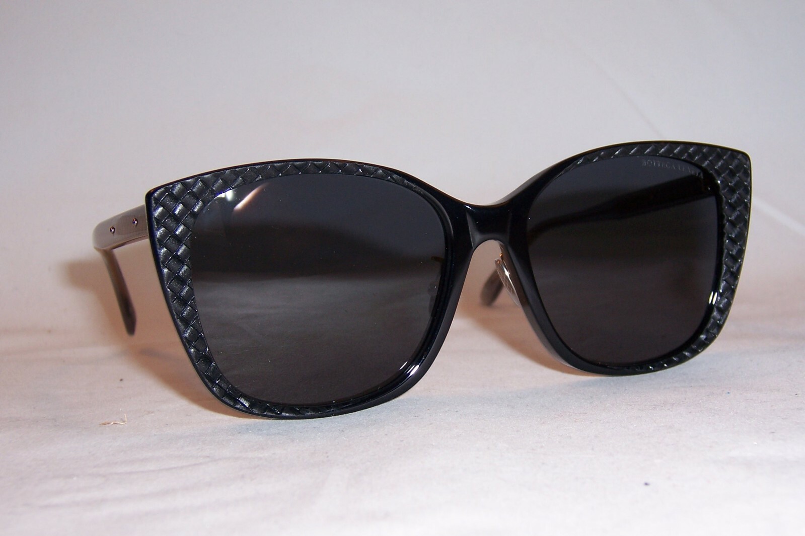 Pre-owned Bottega Veneta Sunglasses Bv 0218sk 001 Black/gray Authentic 0218