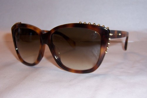 Pre-owned Alexander Mcqueen Sunglasses Amq 4263/f/s Havana/brown 05l-cc Authentic