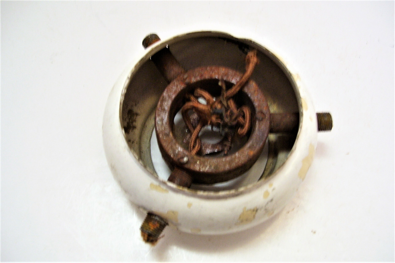 Vintage Brass Lamp Triple Cluster Part - Lighting Repair