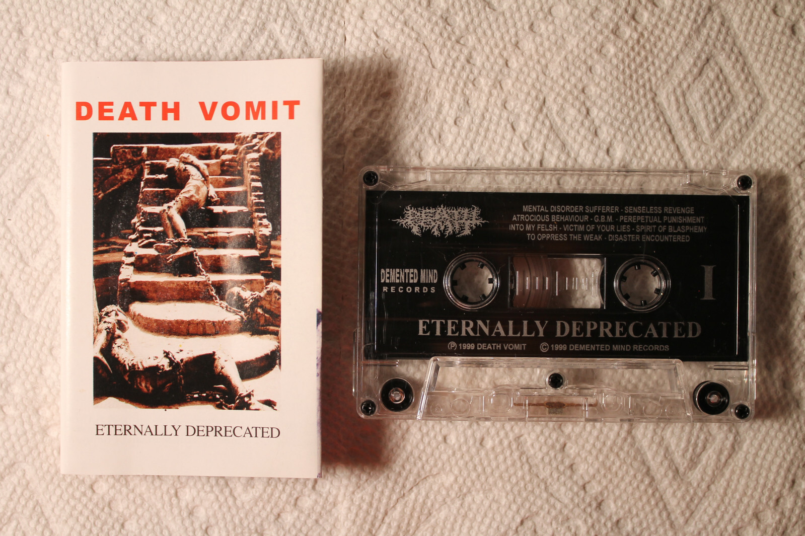 Death Vomit - Eternally Deprecated Indonesia cassette 1999