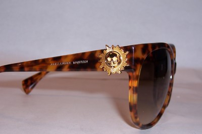 Pre-owned Alexander Mcqueen Sunglasses Amq 4245/s Havana/brown 2ic-cc Authentic