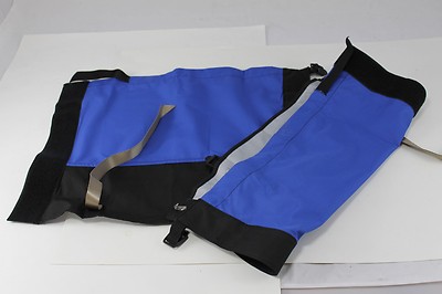 Blue Waterproof Oxford Gaiters Leg Cover Skiing Walking Hiking snowshoe 