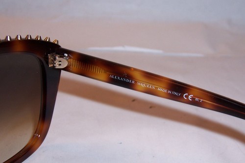 Pre-owned Alexander Mcqueen Sunglasses Amq 4263/f/s Havana/brown 05l-cc Authentic