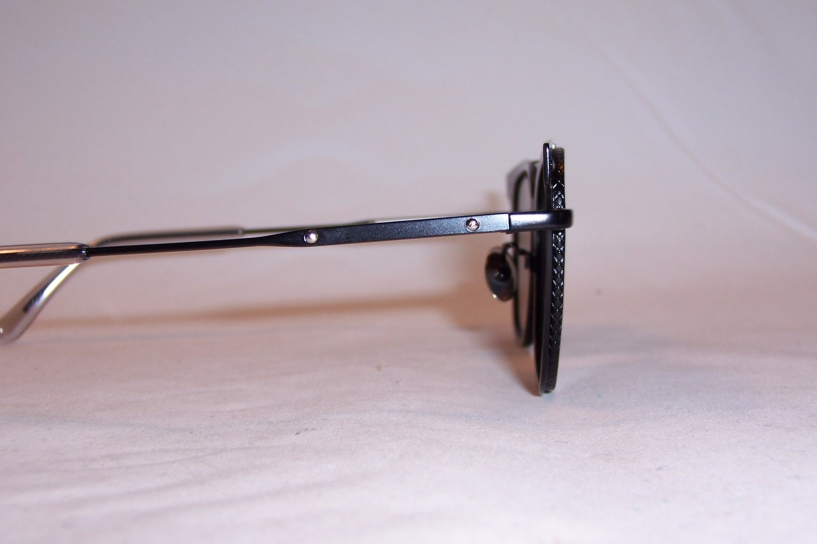 Pre-owned Bottega Veneta Sunglasses Bv 0095sa 001 Black/gray Authentic 0095