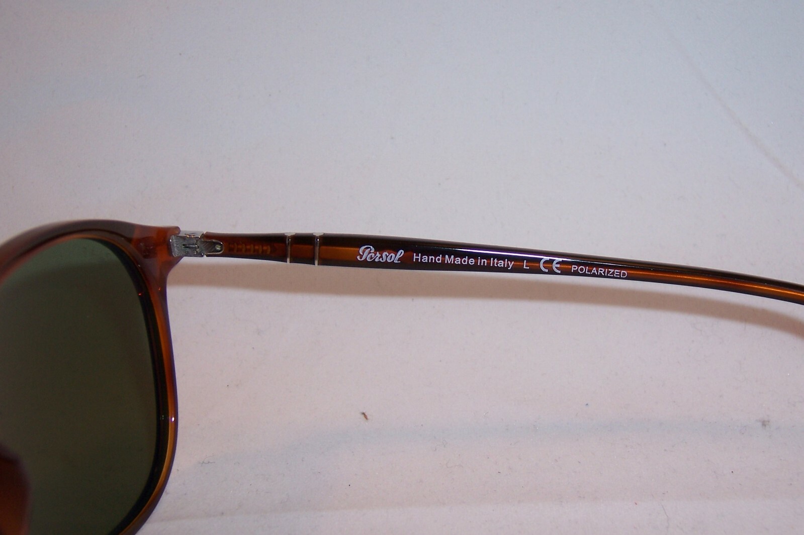 Pre-owned Persol Sunglasses Po 6649/s/m 1096p1 Black/green Polarized 6649sm Authentic