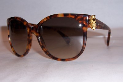 Pre-owned Alexander Mcqueen Sunglasses Amq 4245/s Havana/brown 2ic-cc Authentic