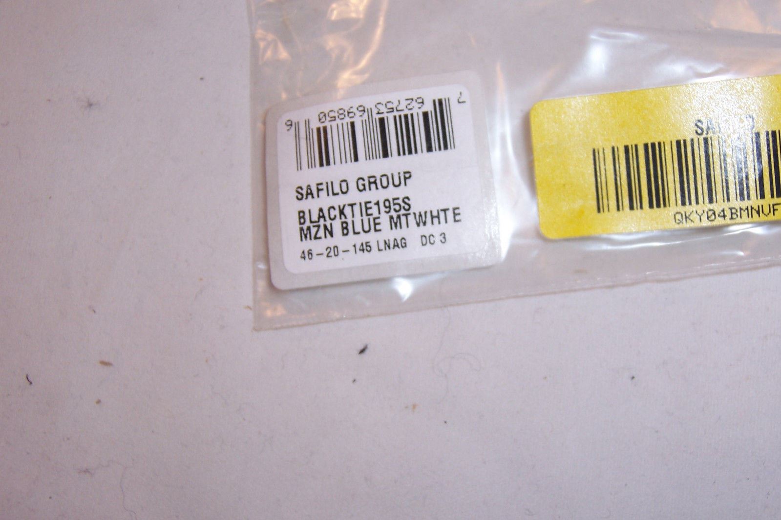 Pre-owned Dior Homme Black Tie 195/s Mzn-dc Blue/silver Mirror Sunglasses